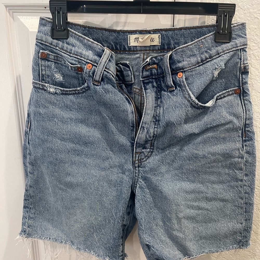 Madewell women’s shorts denim